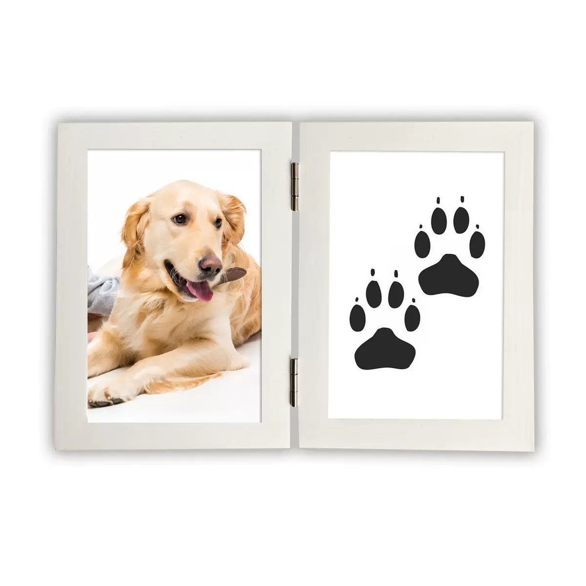 Folding ink-printed photo frame